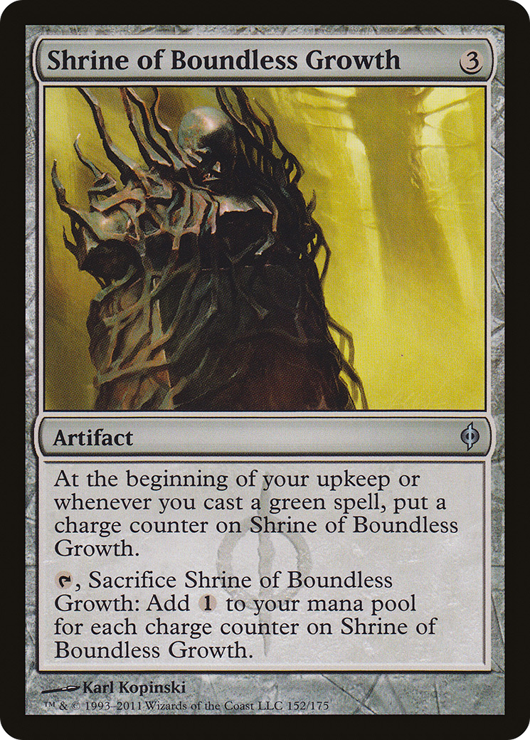 Shrine of Boundless Growth (NPH-152) - New Phyrexia Foil