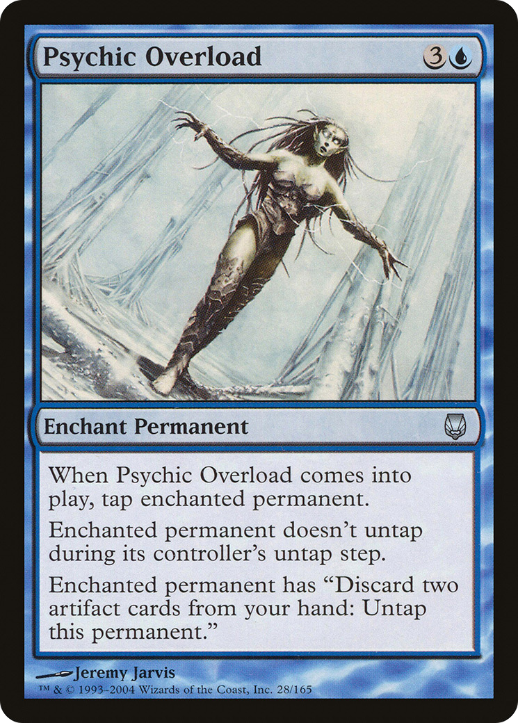 Psychic Overload (DST-028) - Darksteel Foil