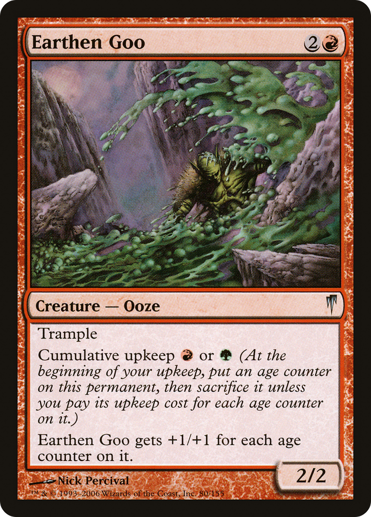 Earthen Goo (CSP-080) - Coldsnap Foil