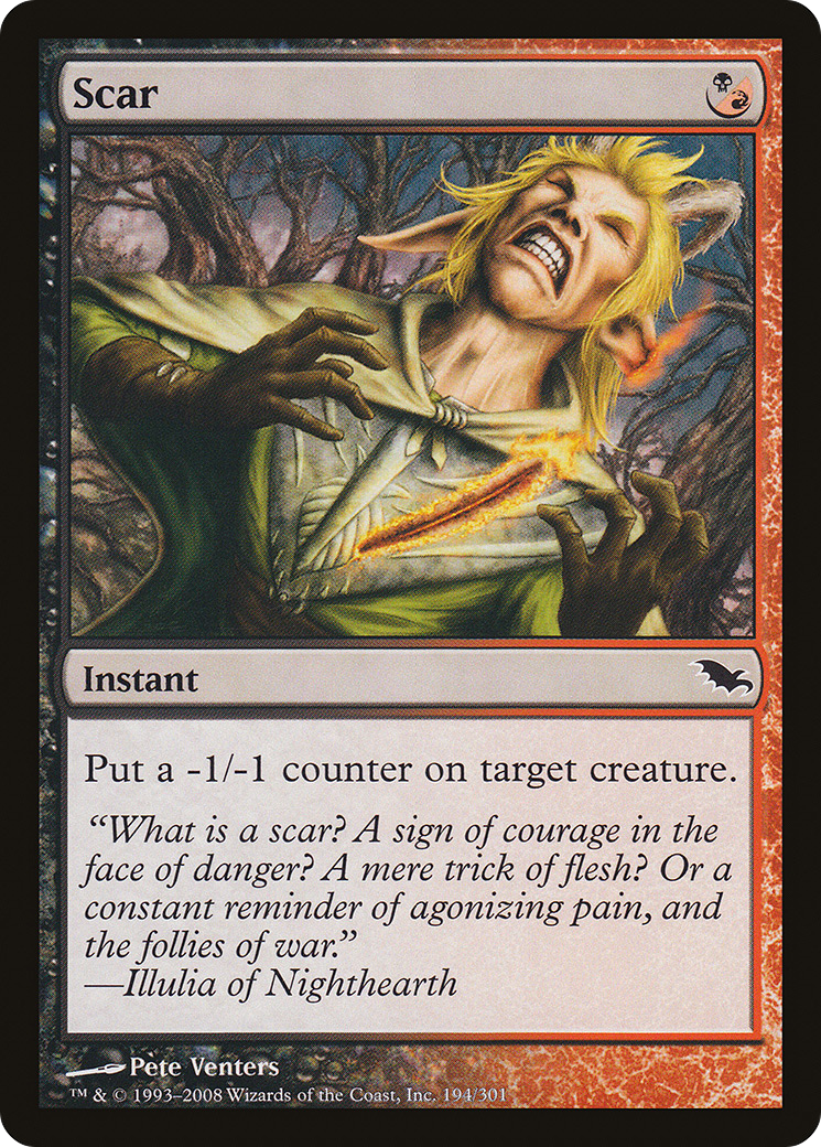 Scar (SHM-194) - Shadowmoor