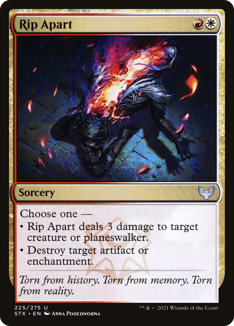 Rip Apart (STX-225) - Strixhaven: School of Mages Foil