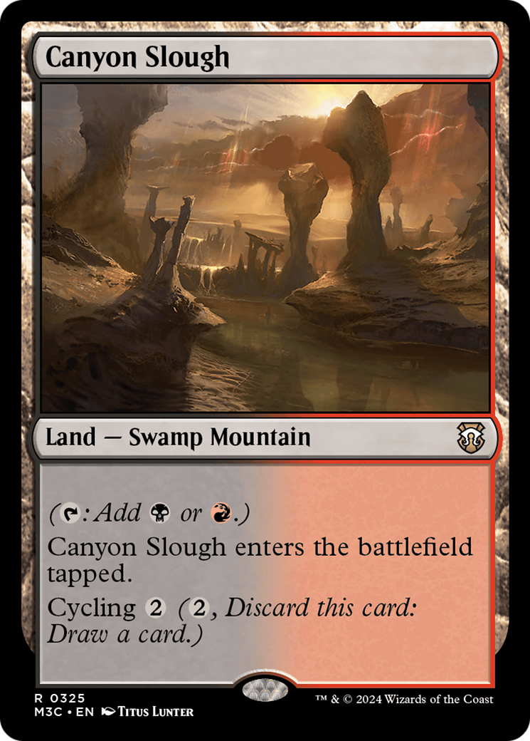 Canyon Slough (M3C-325) - Modern Horizons 3 Commander