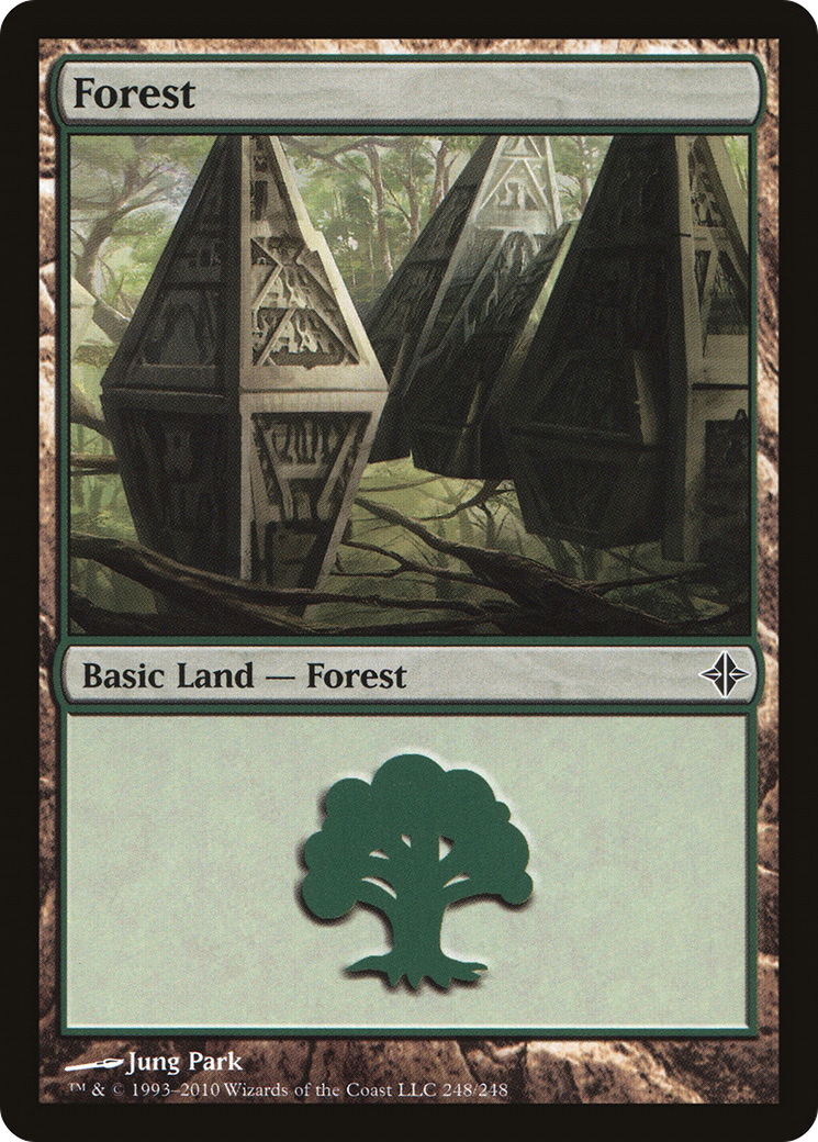 Forest (ROE-248) - Rise of the Eldrazi Foil