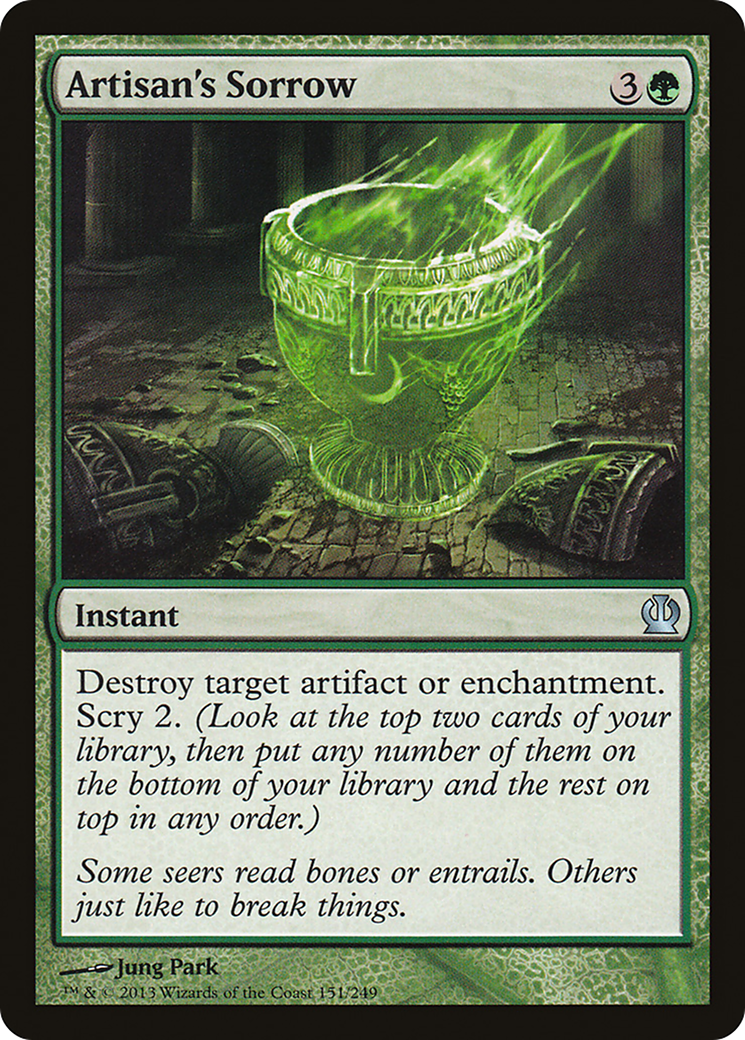 Artisan's Sorrow (THS-151) - Theros