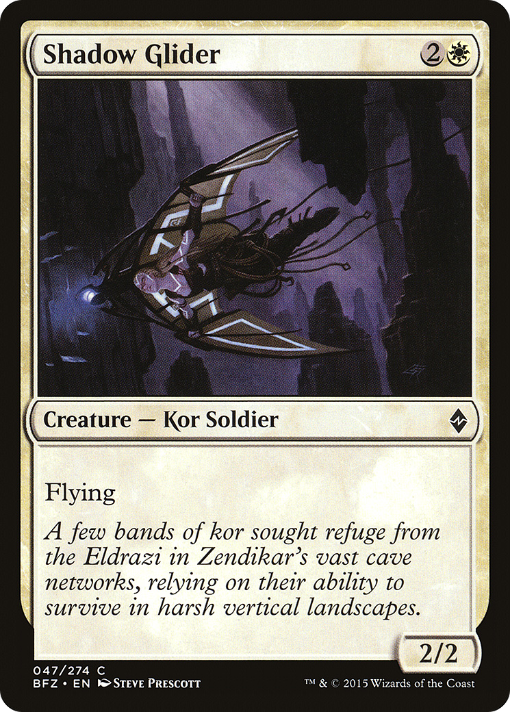 Shadow Glider (BFZ-047) - Battle for Zendikar