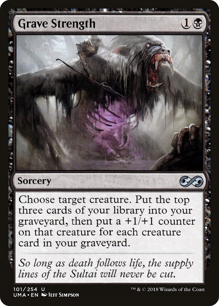 Grave Strength (UMA-101) - Ultimate Masters Foil