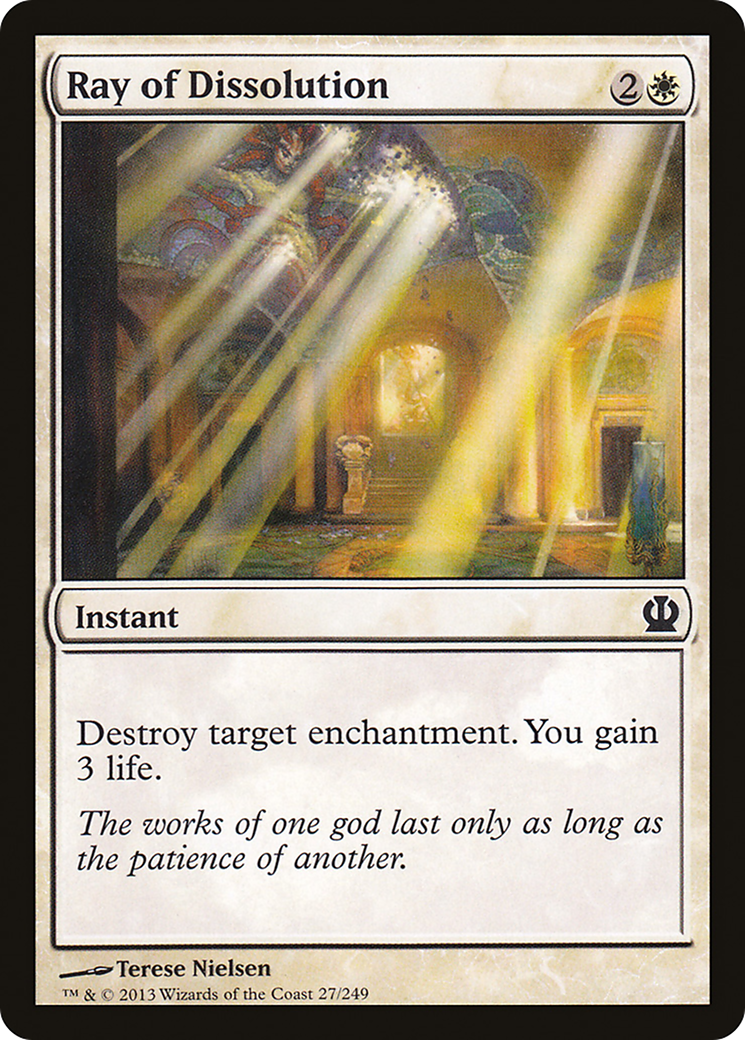 Ray of Dissolution (THS-027) - Theros