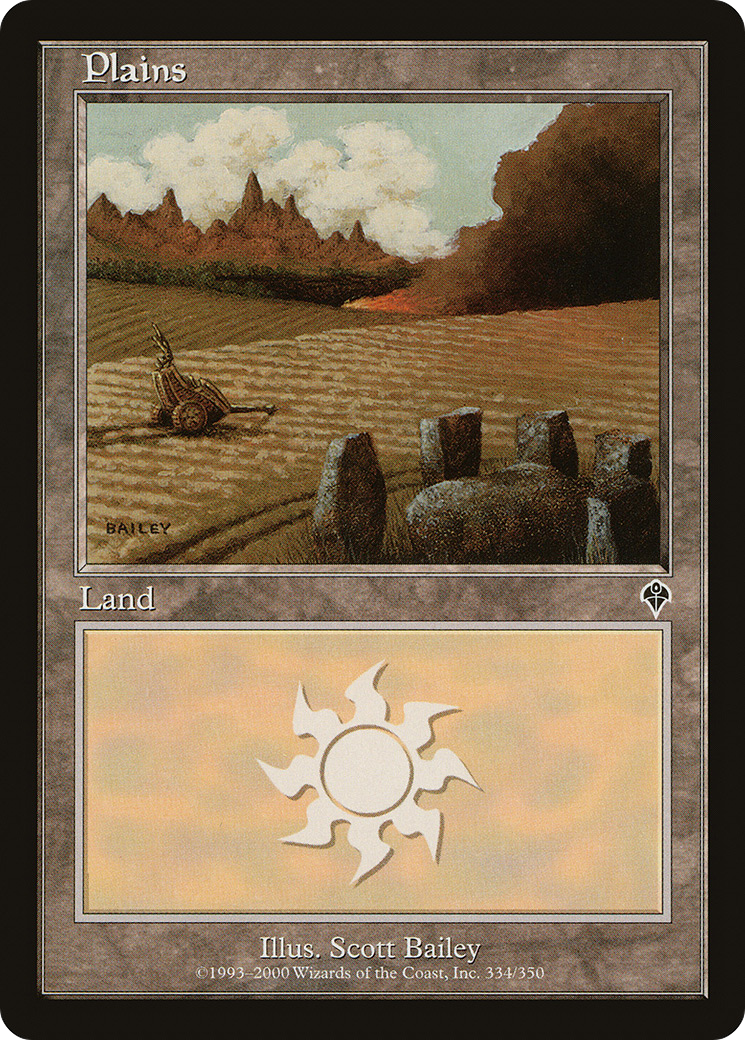 Plains (INV-334) - Invasion Foil