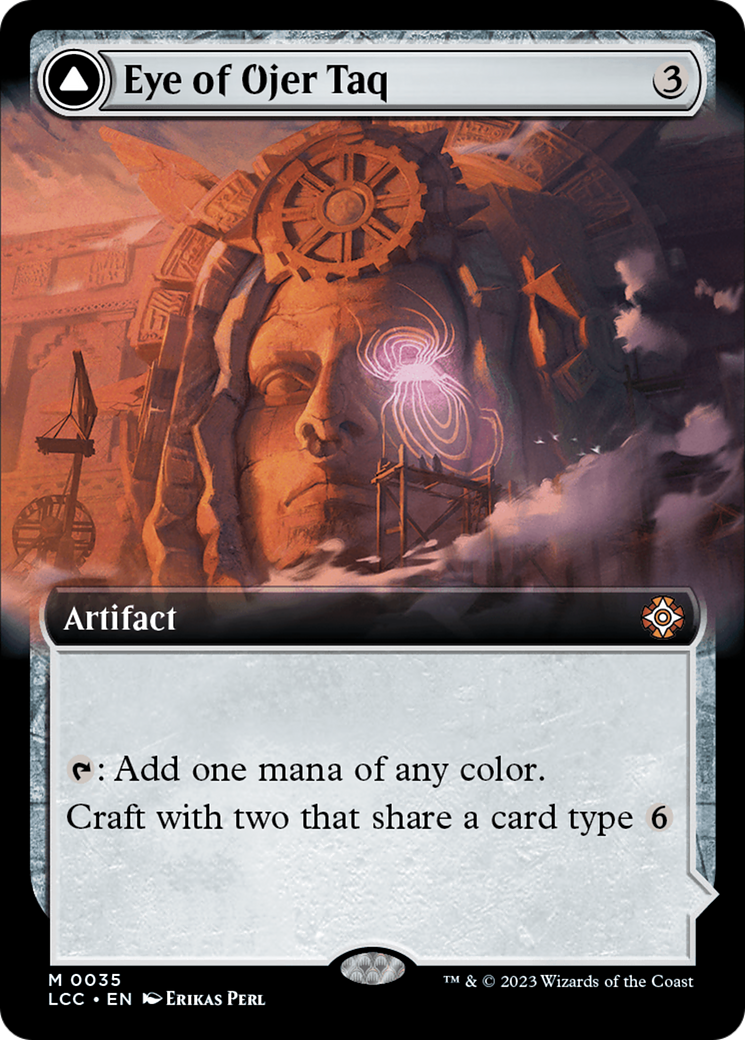 Eye of Ojer Taq // Apex Observatory (LCC-035) - The Lost Caverns of Ixalan Commander: (Extended Art)