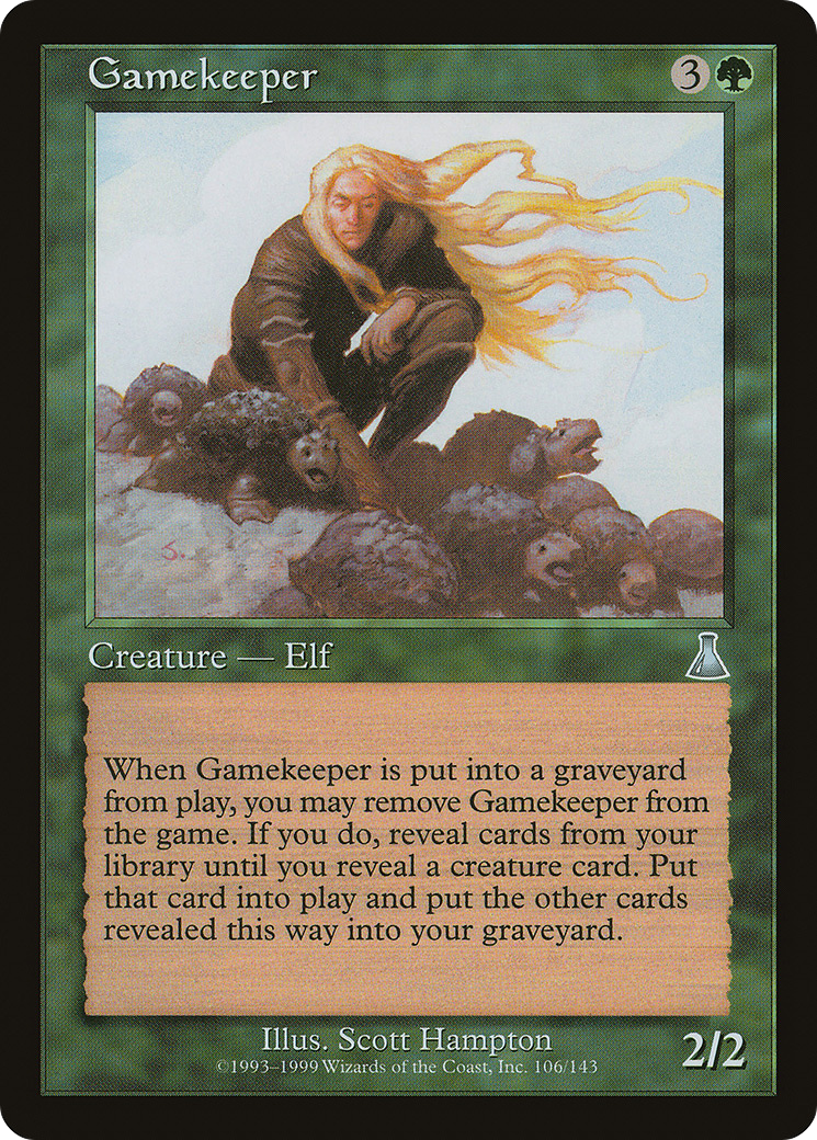 Gamekeeper (UDS-106) - Urza's Destiny