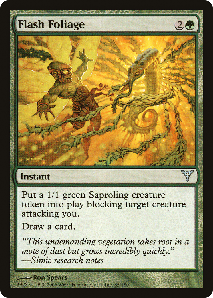 Flash Foliage (DIS-085) - Dissension Foil