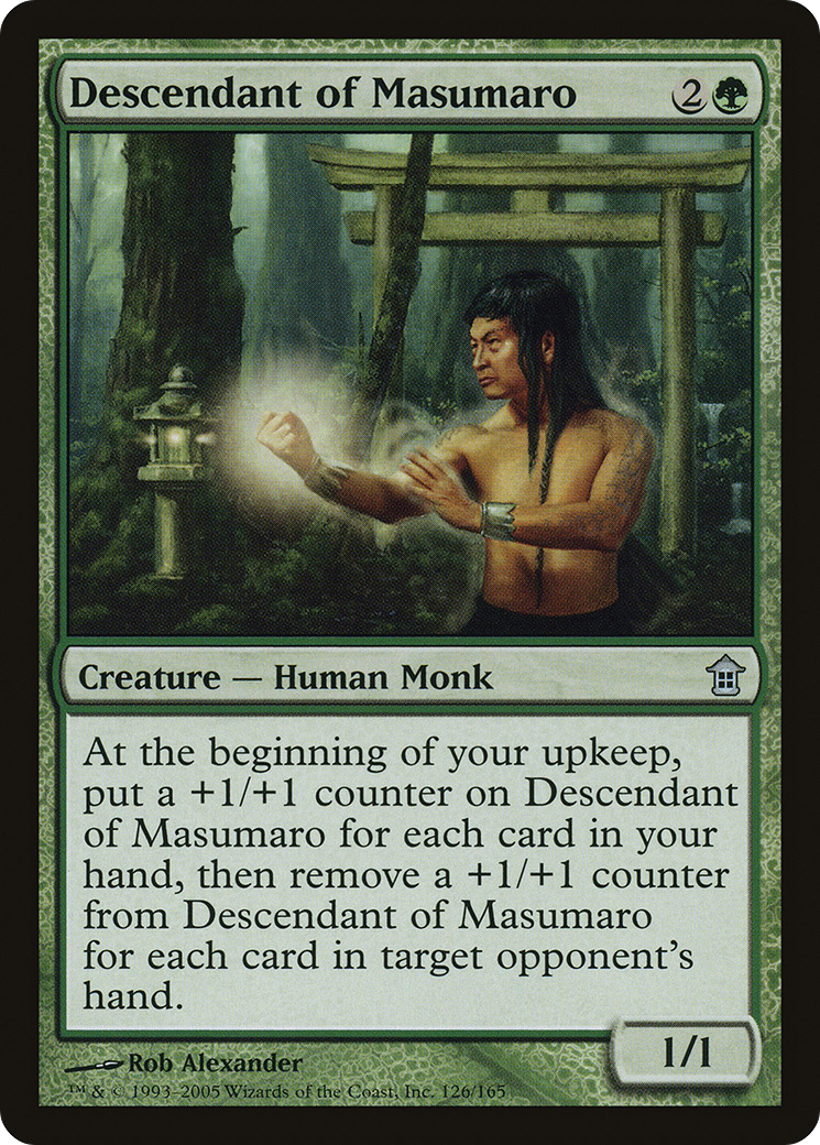 Descendant of Masumaro (SOK-126) - Saviors of Kamigawa