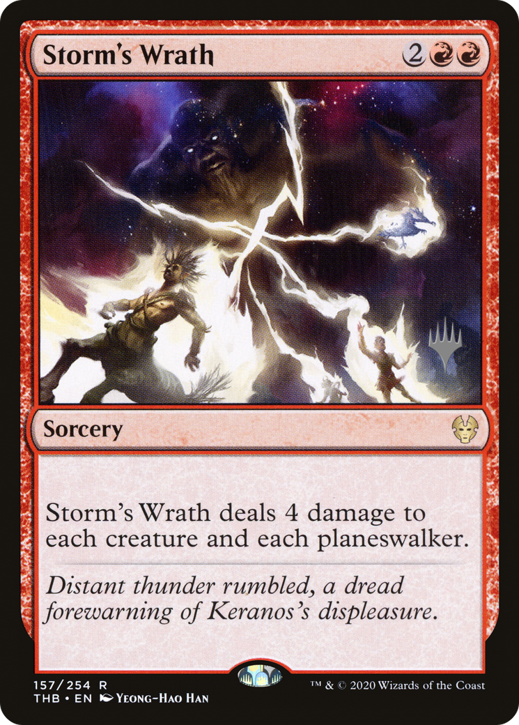 Storm's Wrath (PPTHB-157) - Theros Beyond Death Promos Foil