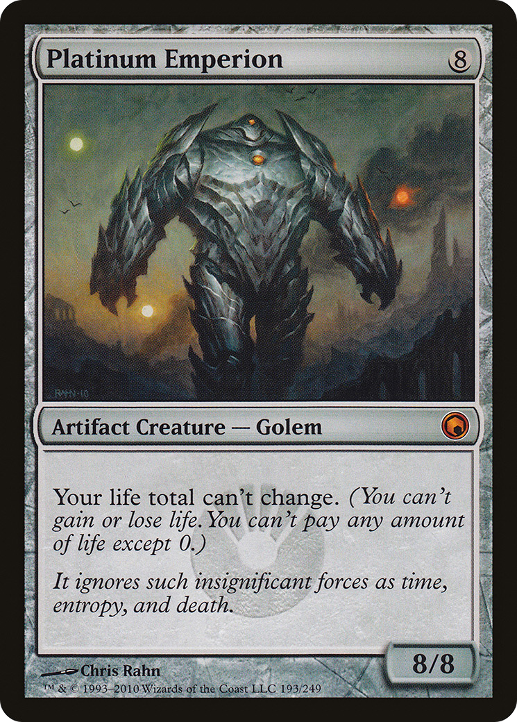 Platinum Emperion (SOM-193) - Scars of Mirrodin Foil