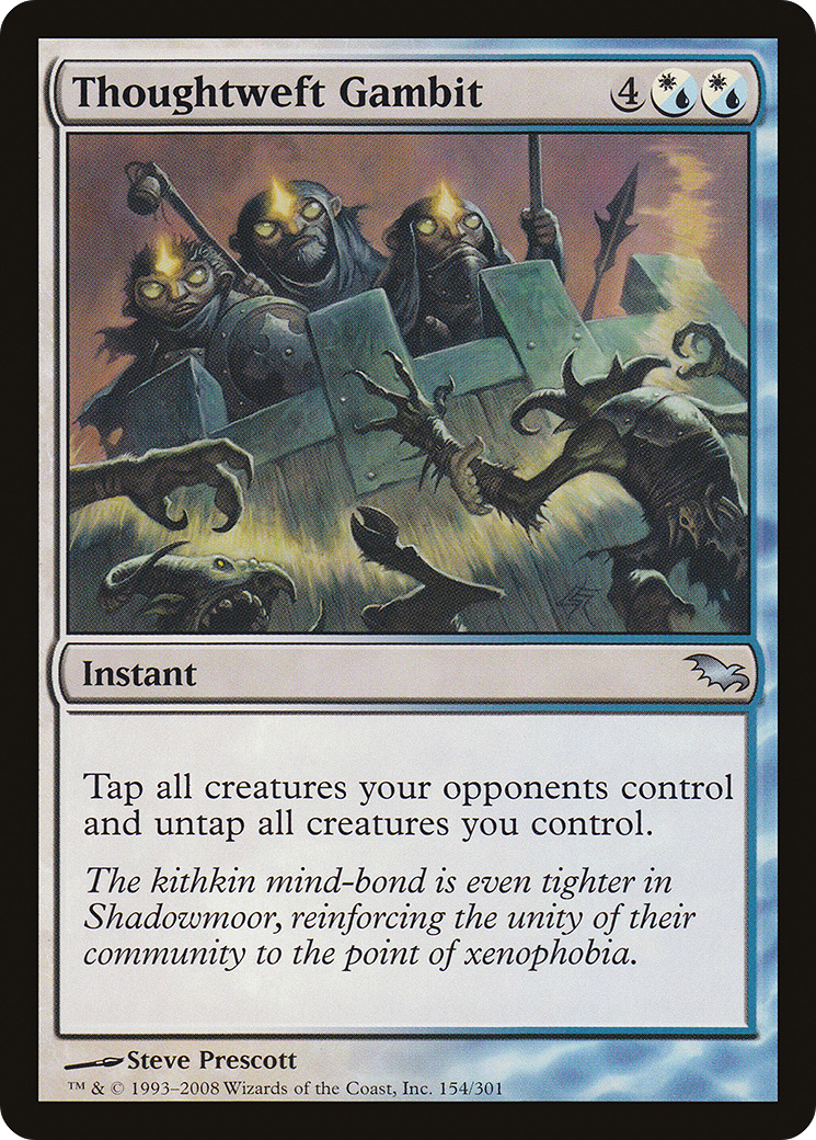 Thoughtweft Gambit (SHM-154) - Shadowmoor