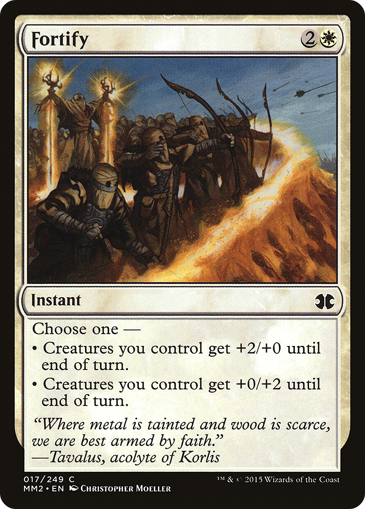 Fortify (MM2-017) - Modern Masters 2015