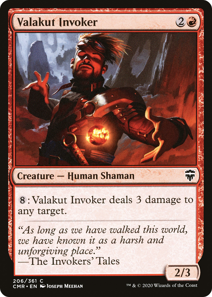 Valakut Invoker (CMR-206) - Commander Legends Foil