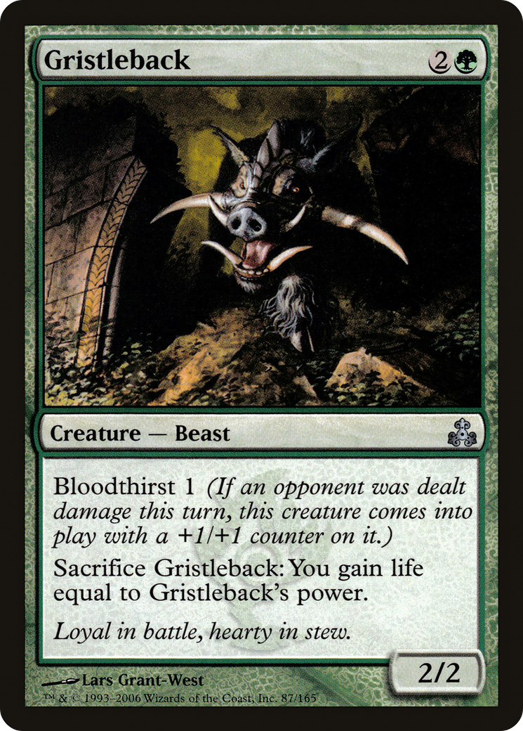 Gristleback (GPT-087) - Guildpact