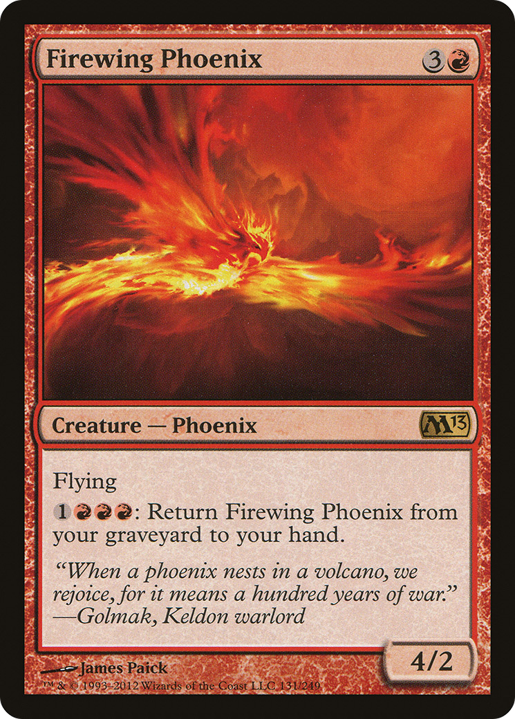 Firewing Phoenix (M13-131) - Magic 2013 Foil