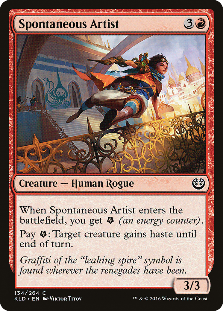 Spontaneous Artist (KLD-134) - Kaladesh