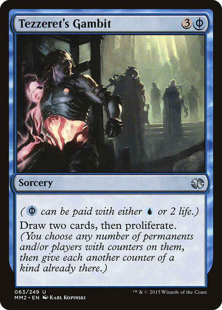Tezzeret's Gambit (MM2-063) - Modern Masters 2015 Foil
