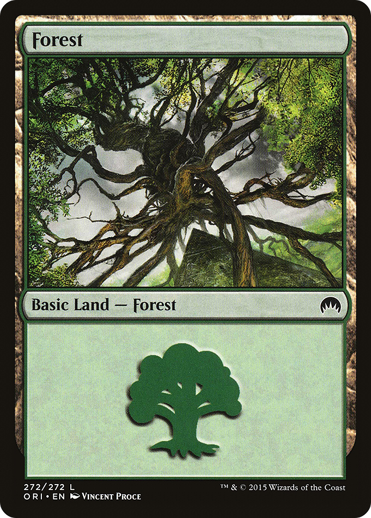 Forest (ORI-272) - Magic Origins Foil