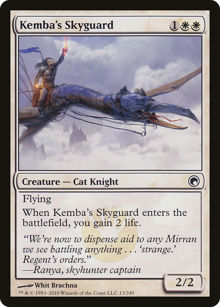 Kemba's Skyguard (SOM-013) - Scars of Mirrodin Foil