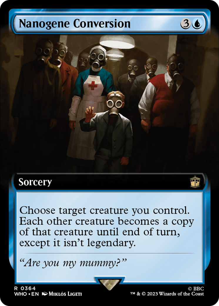 Nanogene Conversion (WHO-364) - Doctor Who: (Extended Art) Foil