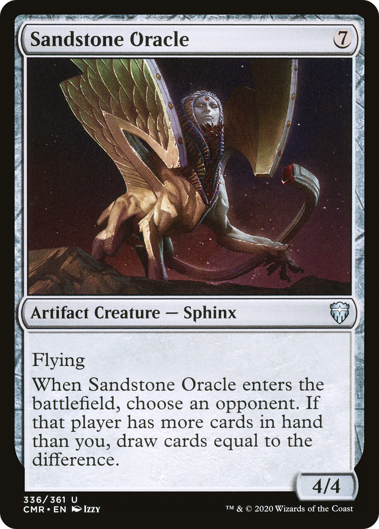 Sandstone Oracle (CMR-336) - Commander Legends Foil