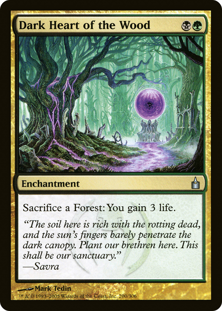 Dark Heart of the Wood (RAV-200) - Ravnica: City of Guilds