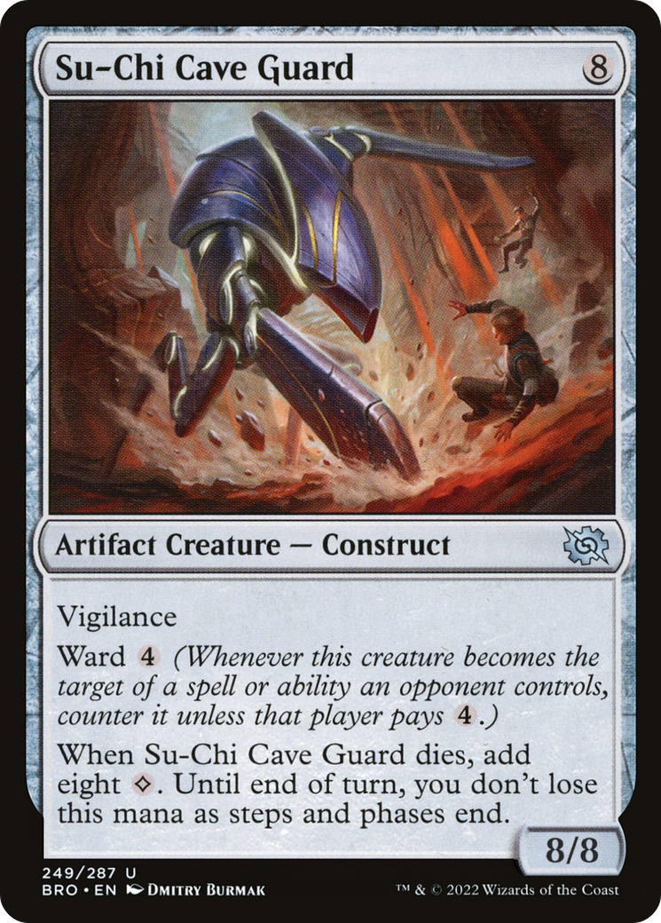 Su-Chi Cave Guard (BRO-249) - The Brothers' War Foil