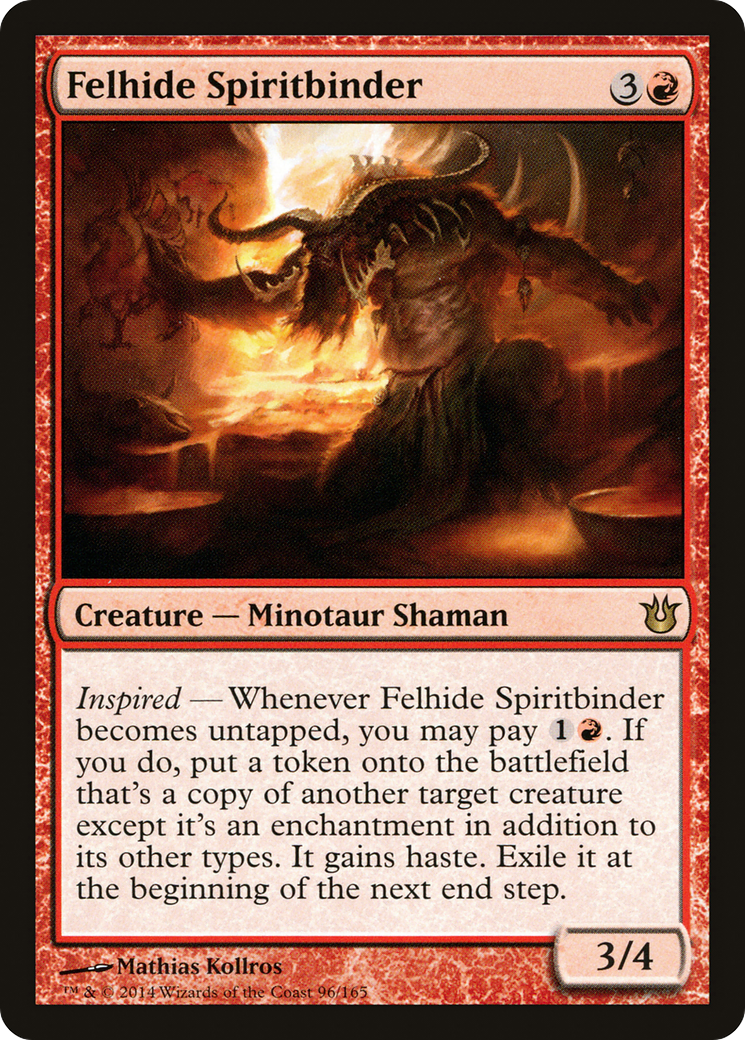 Felhide Spiritbinder (BNG-096) - Born of the Gods Foil