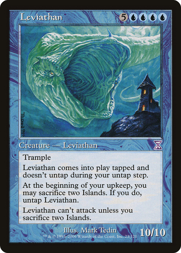 Leviathan (TSB-023) - Time Spiral Timeshifted Foil