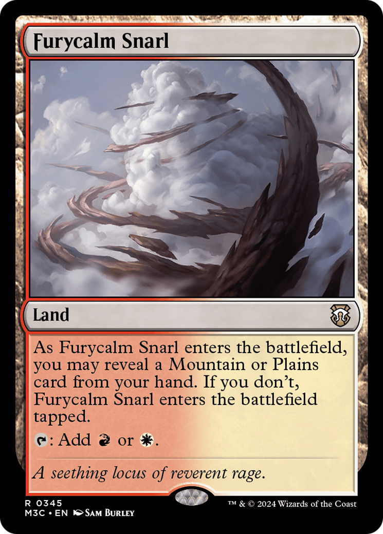 Furycalm Snarl (M3C-345) - Modern Horizons 3 Commander