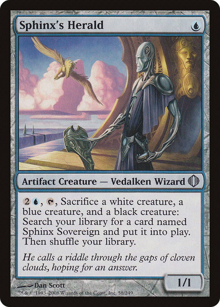 Sphinx's Herald (ALA-058) - Shards of Alara Foil