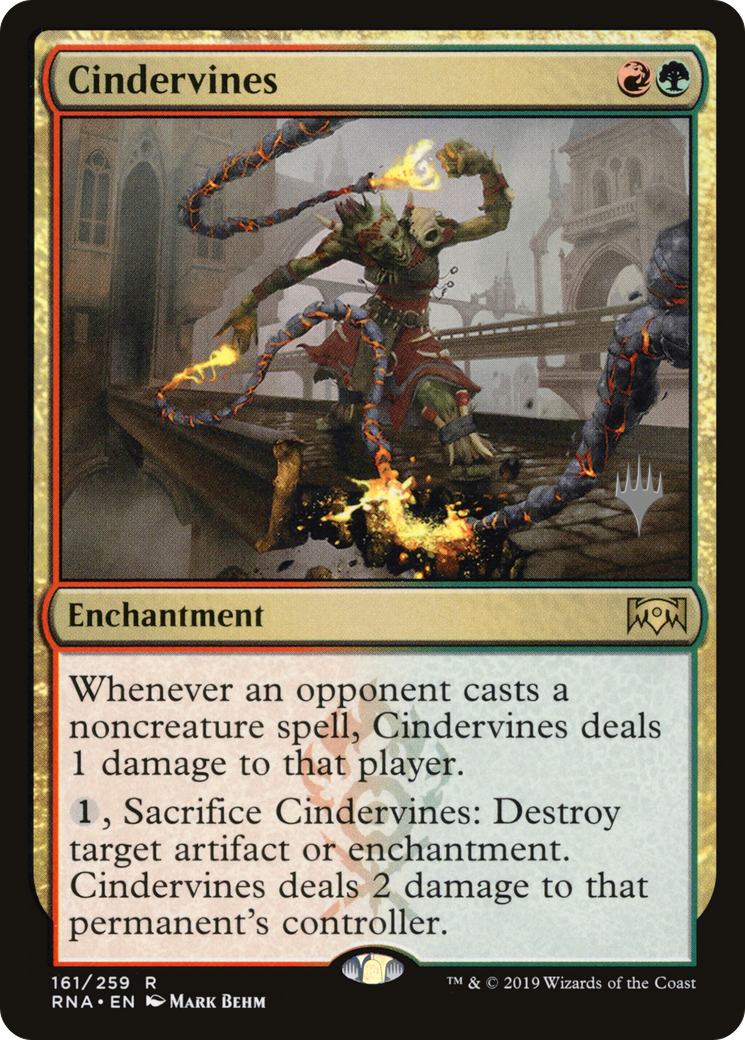 Cindervines (PPELD-161P) - Ravnica Allegiance Promos