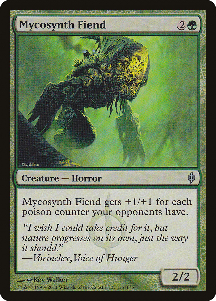 Mycosynth Fiend (NPH-117) - New Phyrexia Foil