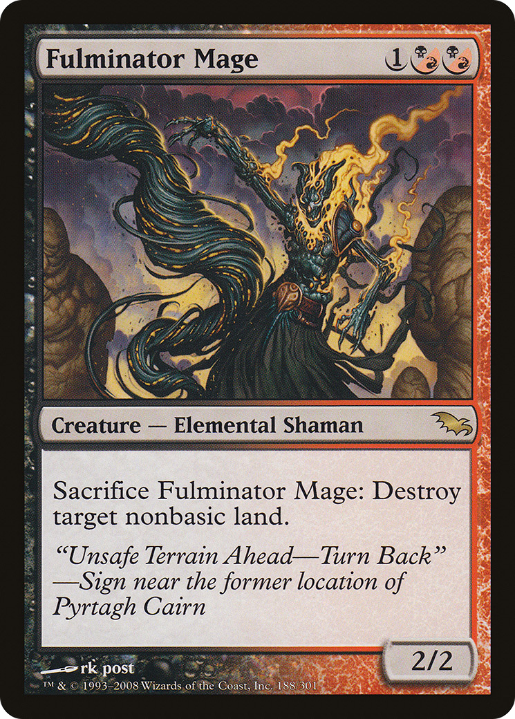 Fulminator Mage (SHM-188) - Shadowmoor Foil