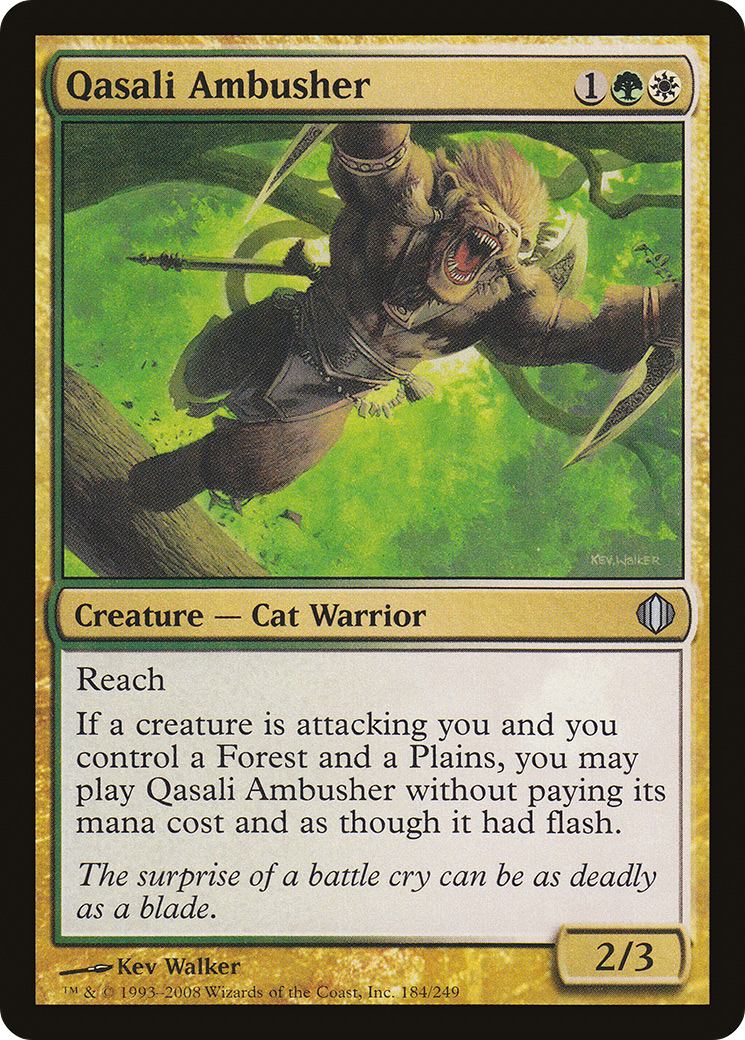 Qasali Ambusher (ALA-184) - Shards of Alara Foil