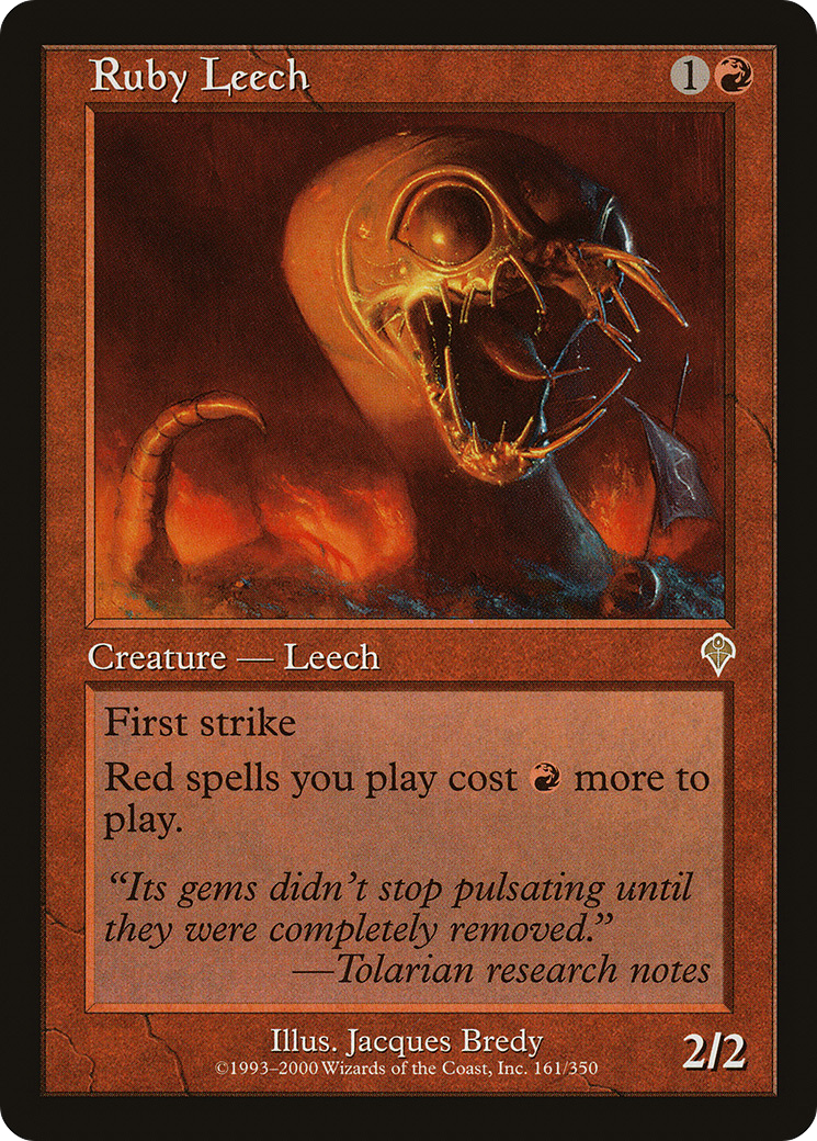 Ruby Leech (INV-161) - Invasion