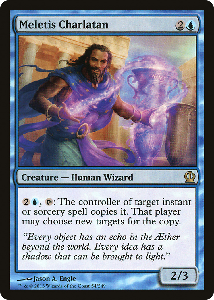 Meletis Charlatan (THS-054) - Theros Foil