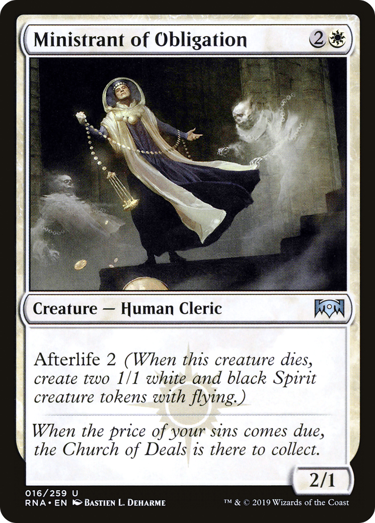Ministrant of Obligation (RNA-016) - Ravnica Allegiance