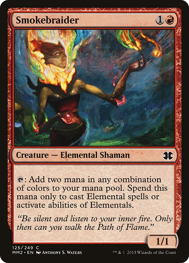 Smokebraider (MM2-125) - Modern Masters 2015 Foil