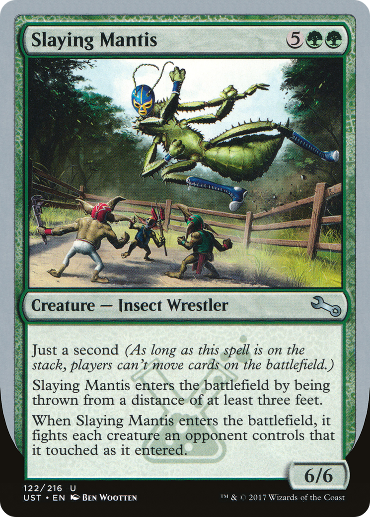 Slaying Mantis (UST-122) - Unstable Foil