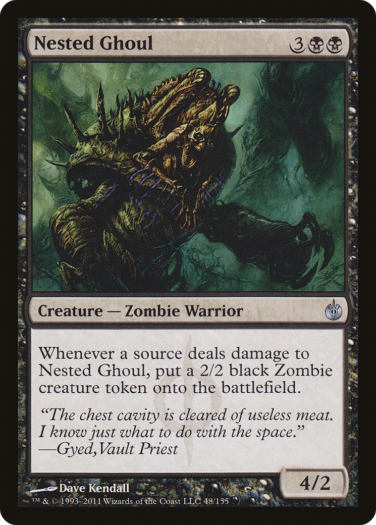 Nested Ghoul (MBS-048) - Mirrodin Besieged