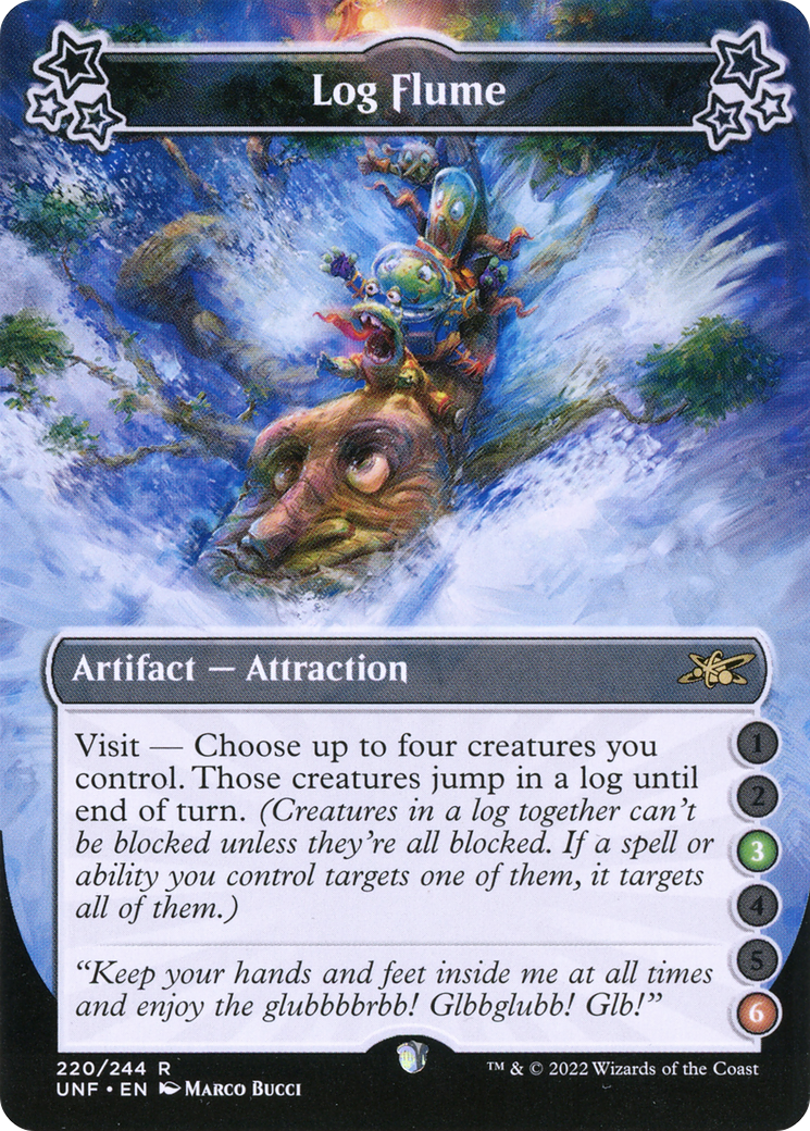 Log Flume (UNF-220A) - Unfinity Foil