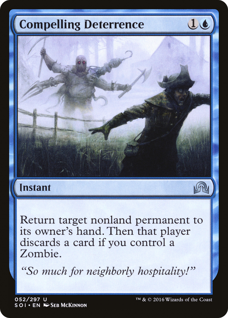Compelling Deterrence (SOI-052) - Shadows over Innistrad Foil