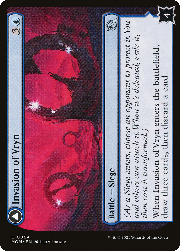 Invasion of Vryn // Overloaded Mage-Ring (MOM-064) - March of the Machine Foil