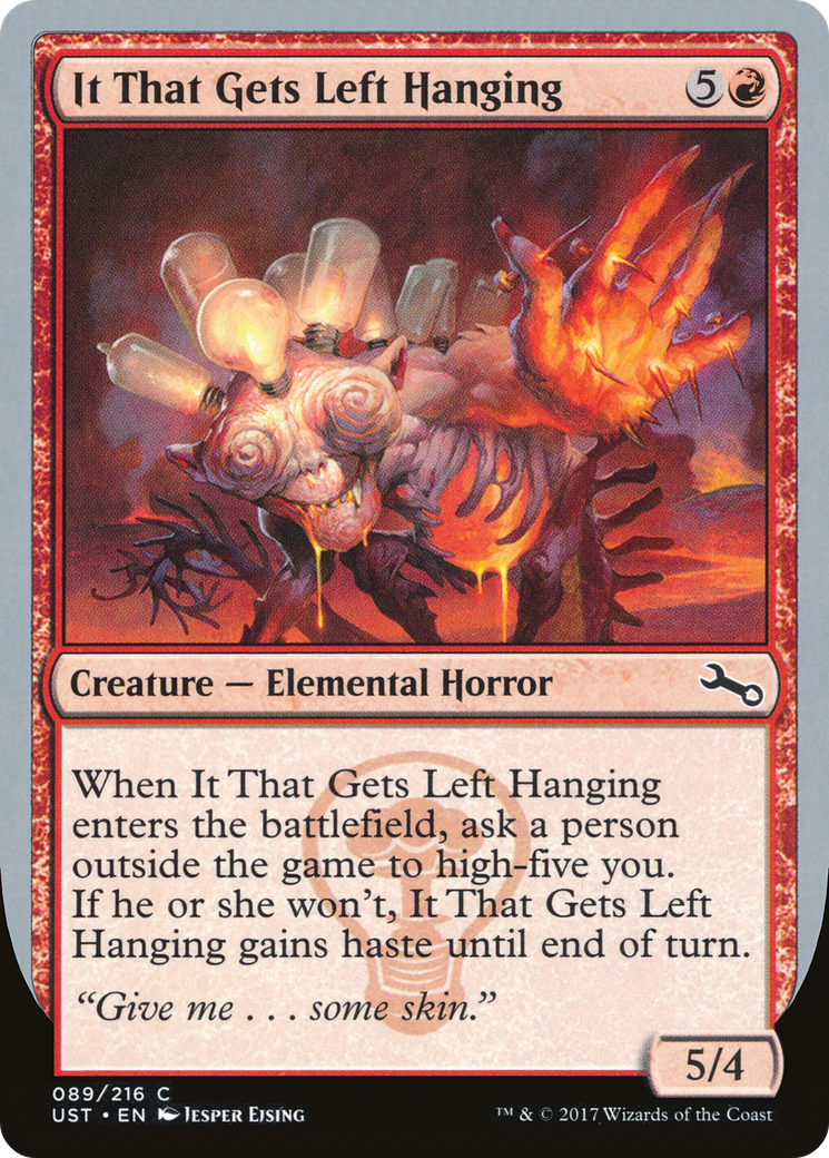 It That Gets Left Hanging (UST-089) - Unstable