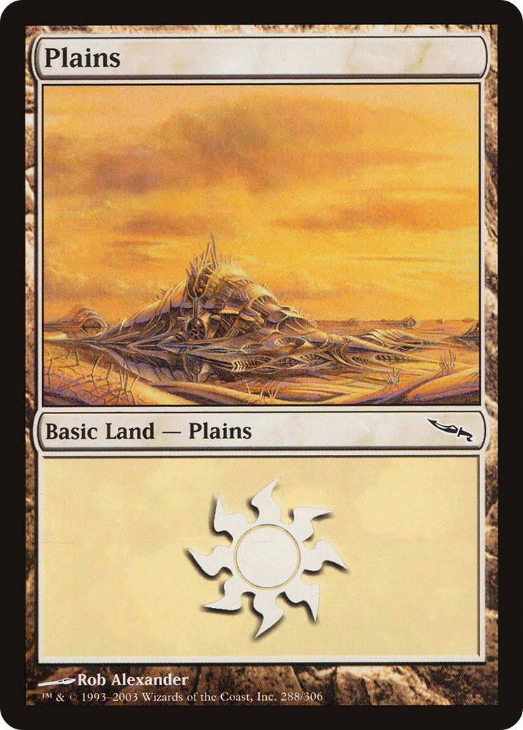 Plains (MRD-288) - Mirrodin Foil